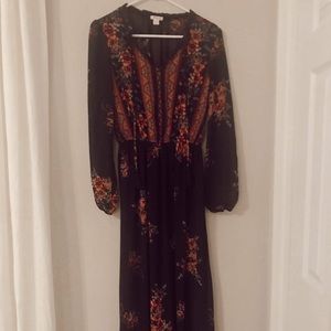 Target maxi dress. Needs a slip.